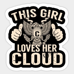 CLOUD Sticker